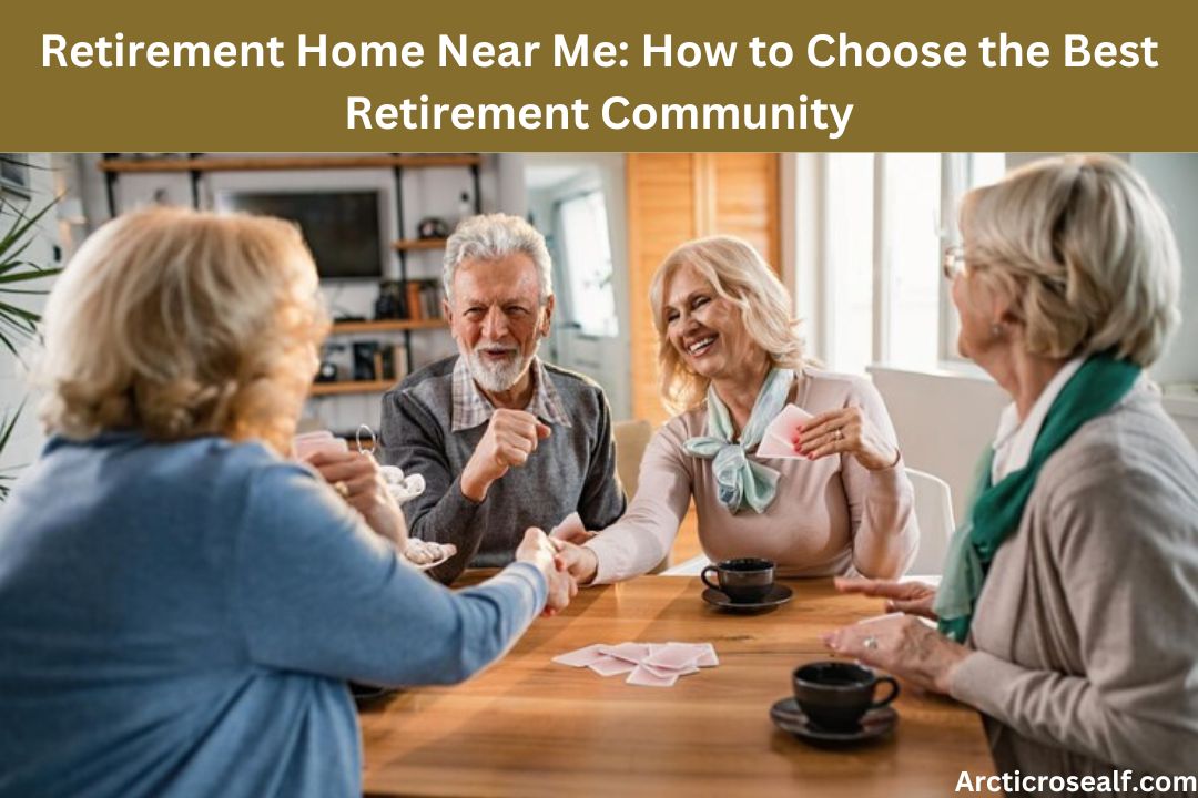 some seniors are discussing about retirement home near me in alaska and enjoying their time at rose assisted living facilities